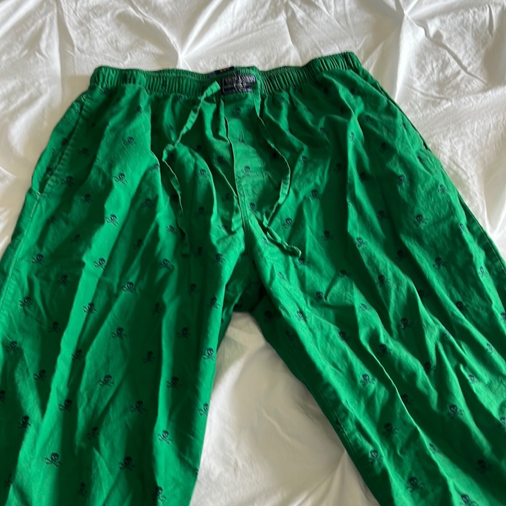 Polo Ralph Lauren Men’s Pajama Pants Size Medium Like New Skull Pattern